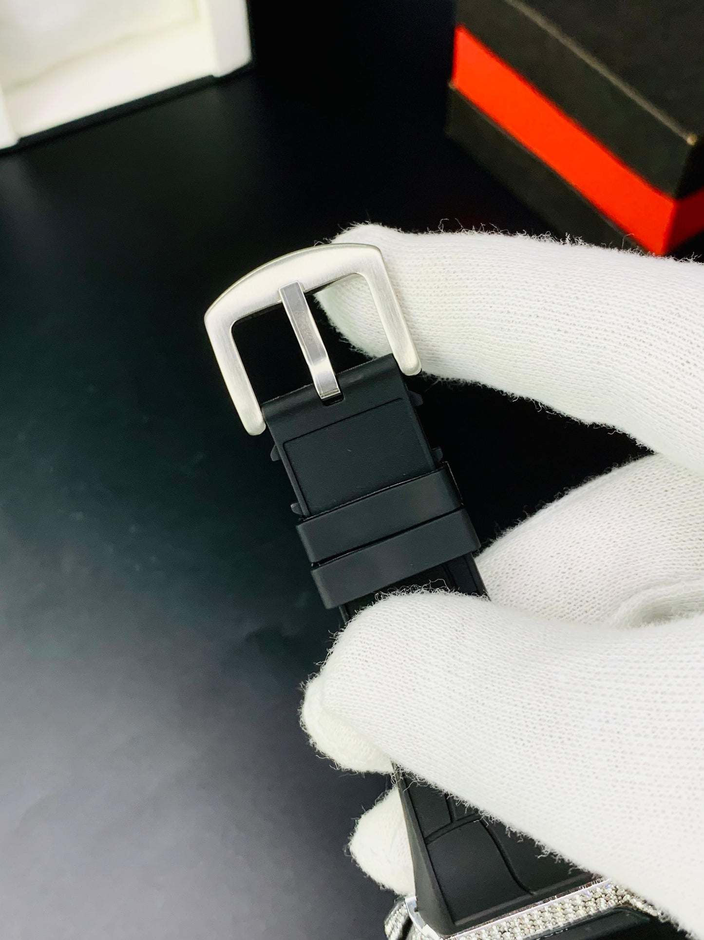 Iced Frank Mullar Man's watch