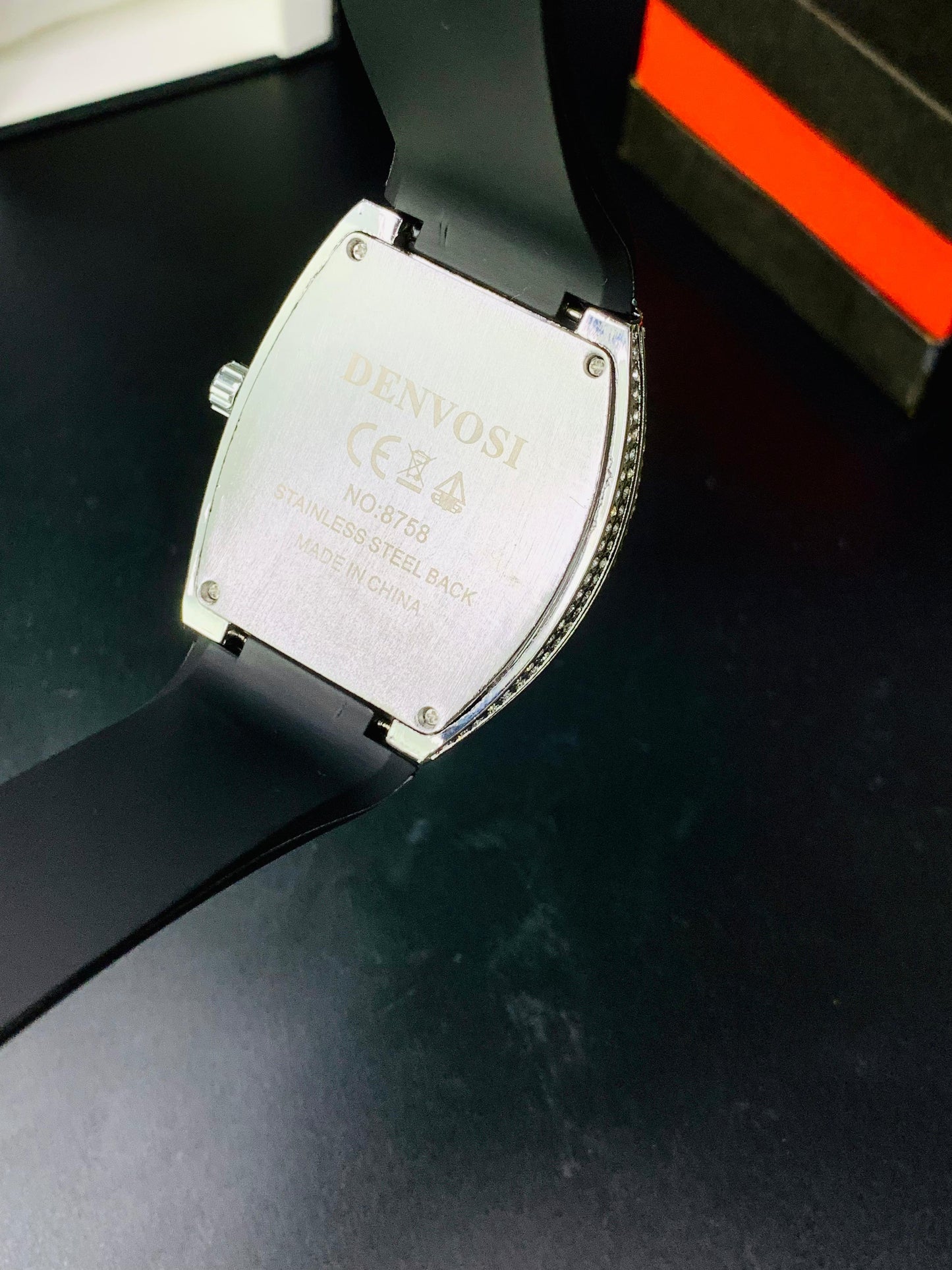 Iced Frank Mullar Man's watch