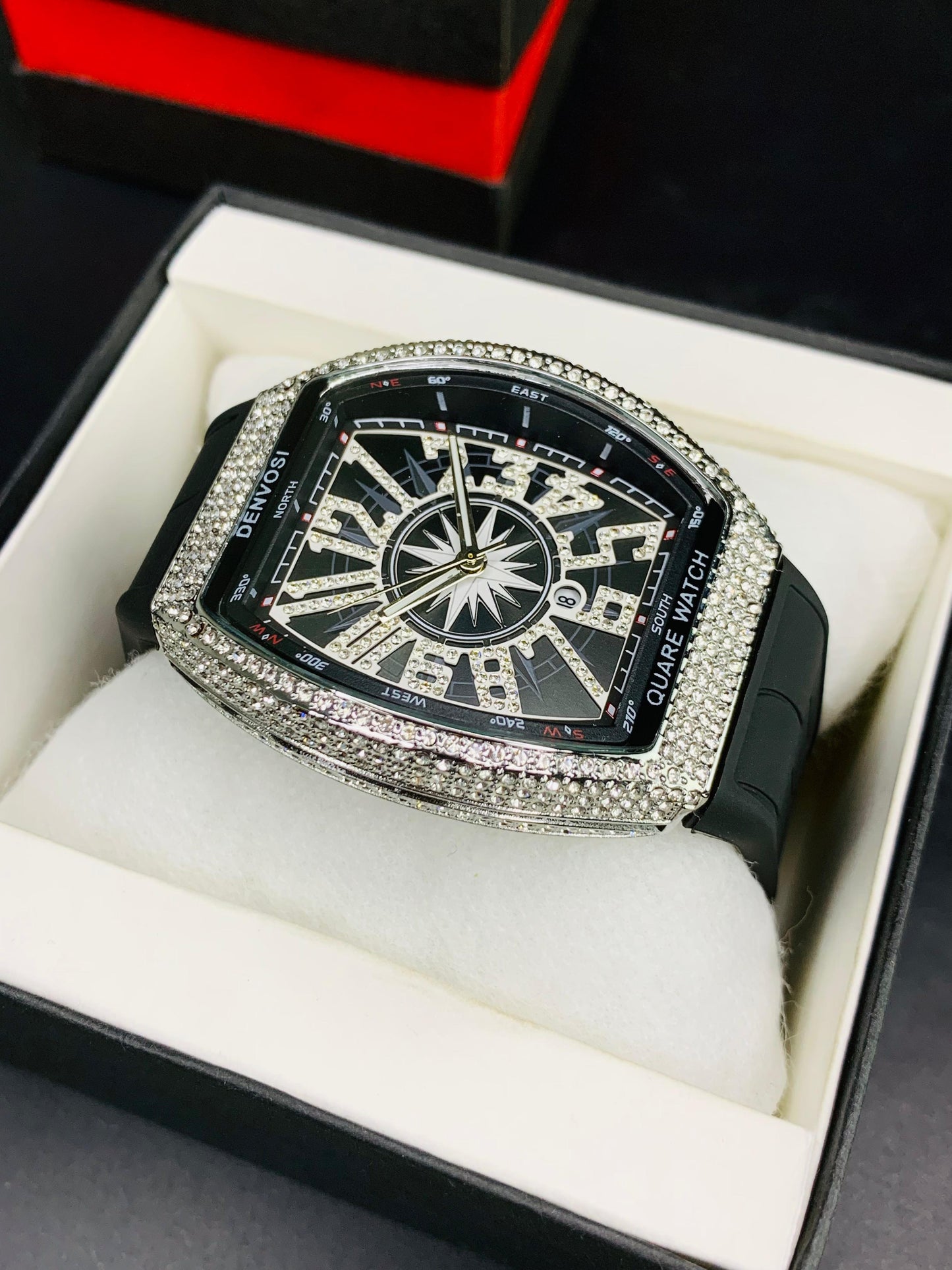 Iced Frank Mullar Man's watch