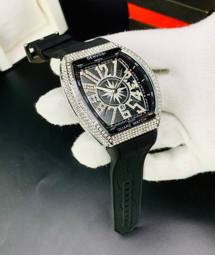 Iced Frank Mullar Man's watch